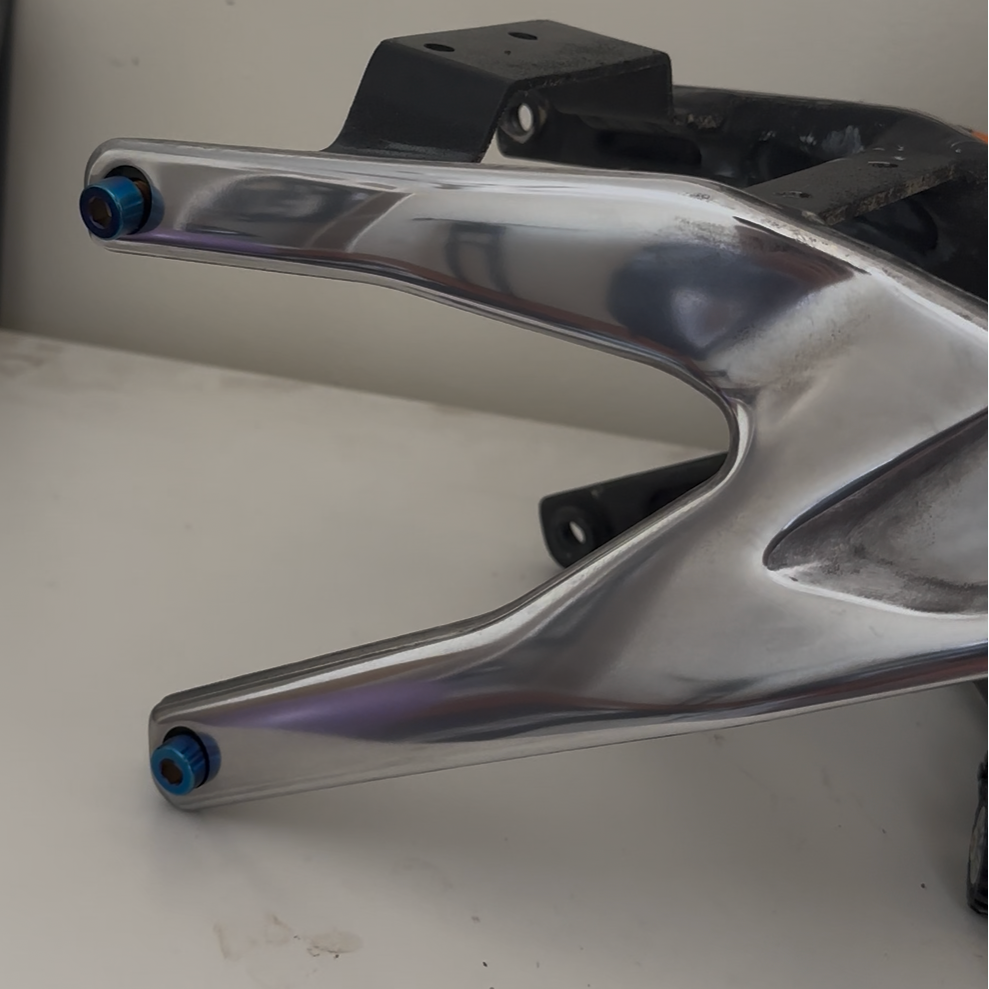 Titanium Surron Light Bee X Sub Frame Bolts (Set Of 4)